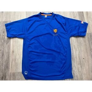 Vintage Gool Dutch Holland Netherlands National Soccer Jersey Oranje Size L